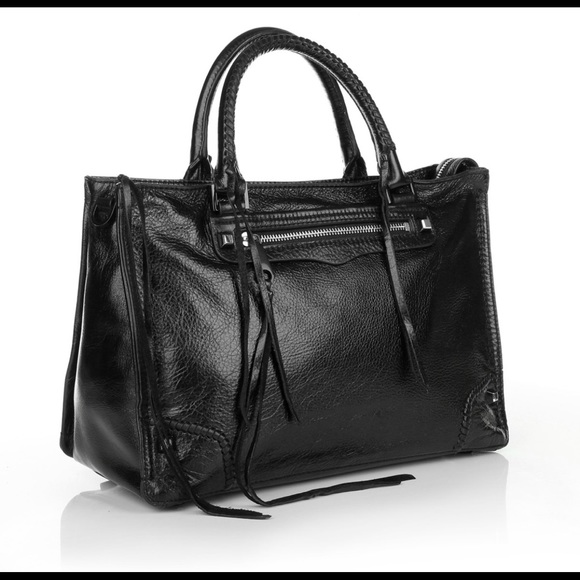 Rebecca Minkoff Black Regan Satchel - Picture 2 of 4